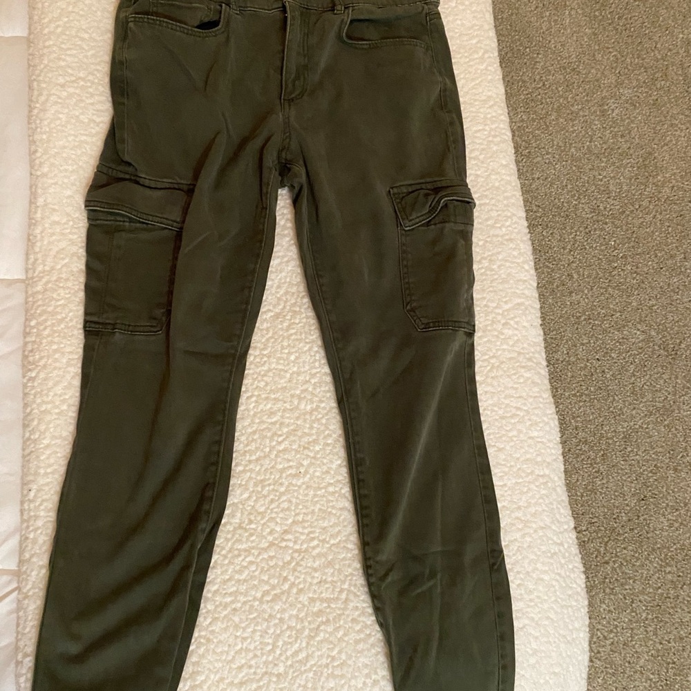 Olive Cargo Pants
